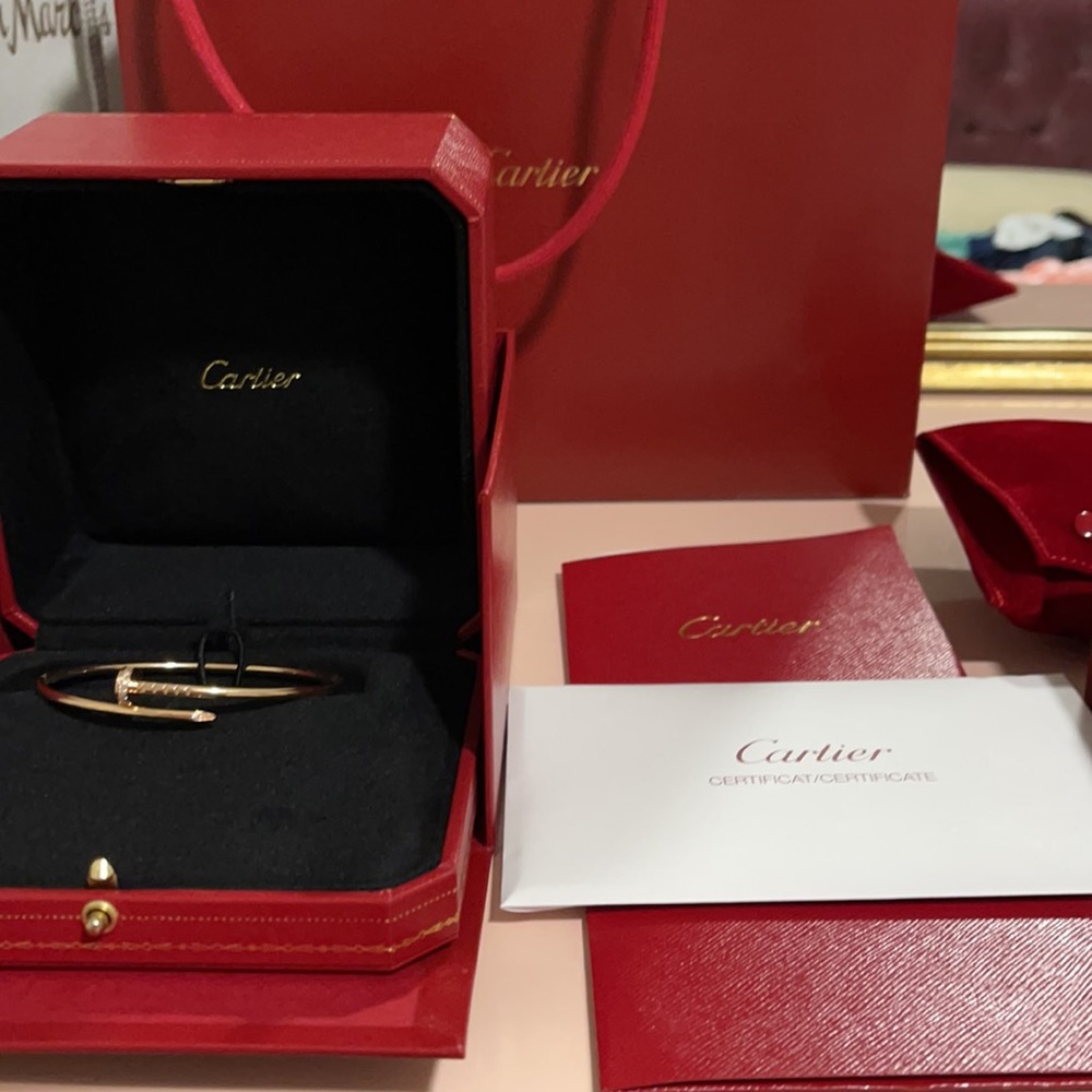 -SOLD- Small Juste un Clou with diamonds - Picture 5 of 6